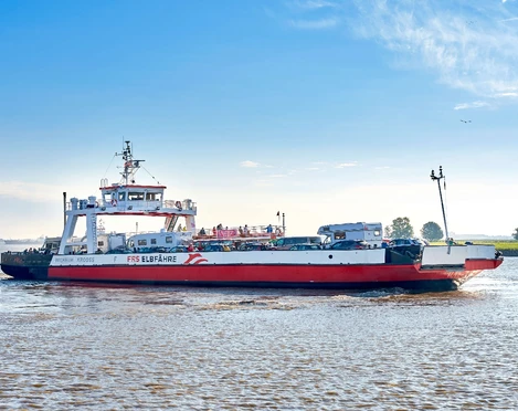 Elbfähre Wischhafen - Glückstadt