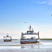 Elbfähre Wischhafen - Glückstadt