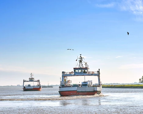 Elbfähre Wischhafen - Glückstadt