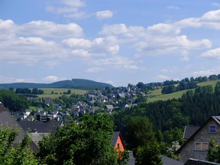 Blick aus dem Wohnzimmer