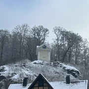 Glockenturm Zorge bei Schnee
