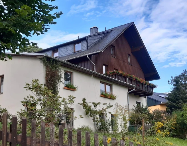 Ferienhaus im Sommer