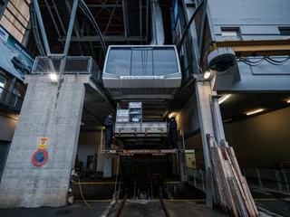 Güterverlad Bettmeralp Talstation