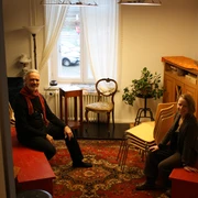 Adelina und Klaus im Courage