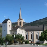 Salgesch Johanniter-Hospiz und Johannes-Kriche