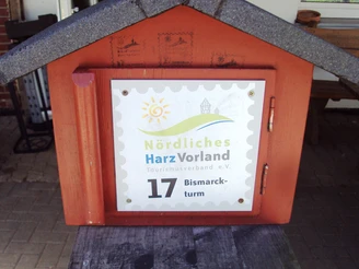 Stempelstation 17 im Nördlichen Harzvorland am Bismarckturm Salzgitter-Bad