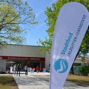Eingang Stadtbad Salzgitter-Lebenstedt
