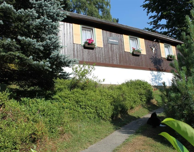 Ferienhaus im Sommer