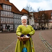 Unterwegs mit Marktfrau Mariken
