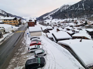 Parkplatz Winter