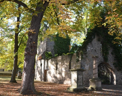 Vöppstedter Ruine mit Friedhof und Park in Salzgitter-Bad