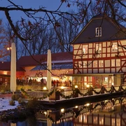 Walkem hle abends im Winter