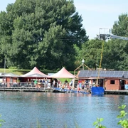Gastronomie Sonnendeck an der Wasserskianlage am Salzgittersee in Salzgitter-Lebenstedt