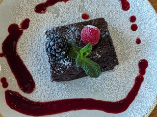 Brownie im Life Deli