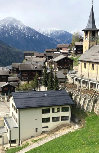 Wanderung von Betten Dorf via Goppisberg, Greich nach Ried-Mörel
