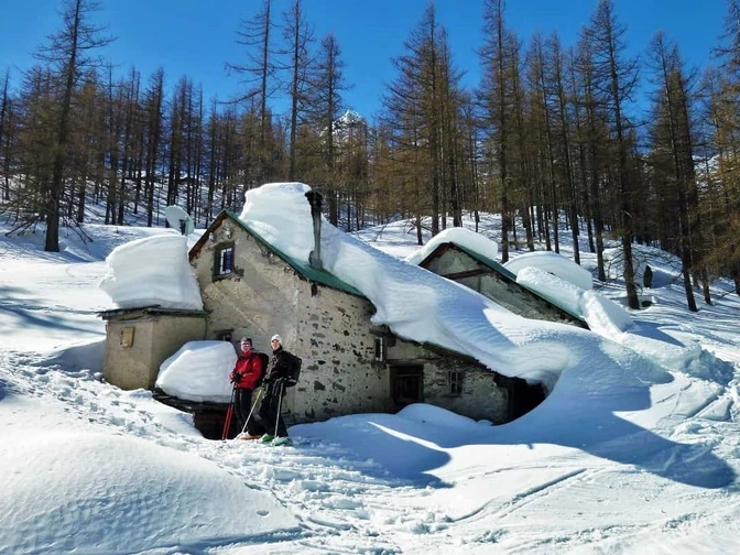 Skitour durch Bodme