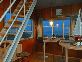 Signalturm Wilhelmshaven von innen nachts Signalturm Wilhelmshaven von innen nachts