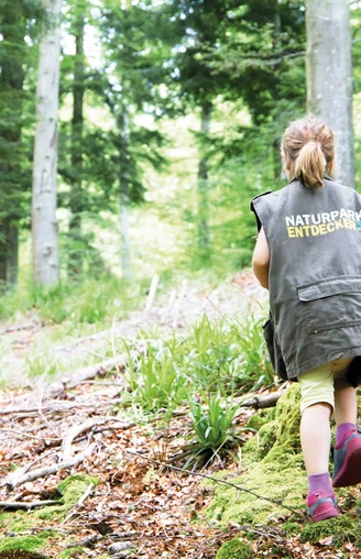 Mit der Entdeckerweste unterwegs auf dem Pirschpfad in Bad Peterstal-Griesbach