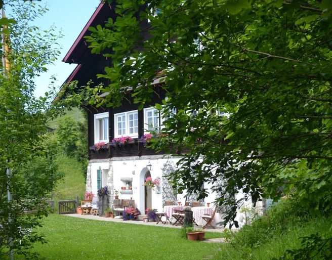 Das Chalet im Sommer
