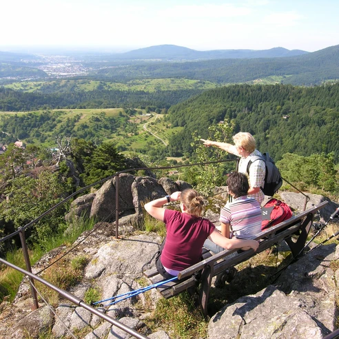 Blick vom Lautenfelsen