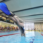Stadtbad Plauen Flossenschwimmen