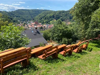 Blick auf Königstein vom Haus
