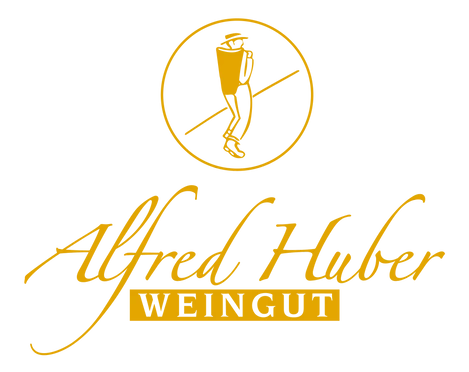 Alfred Huber Logo rund gelb