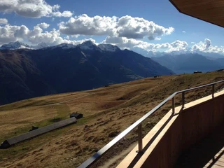 Aussicht vom Balkon