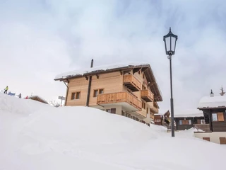 Aussenansicht Winter Südwestseite