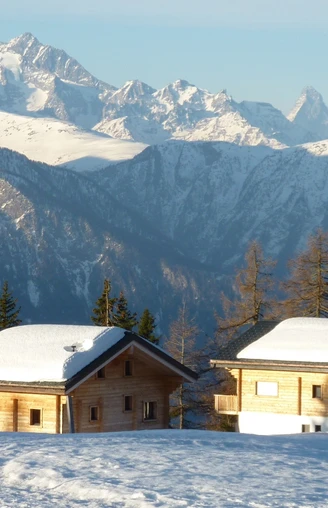 Winterwanderung Riederalp, Golmenegg, Restaurant Adler und retour