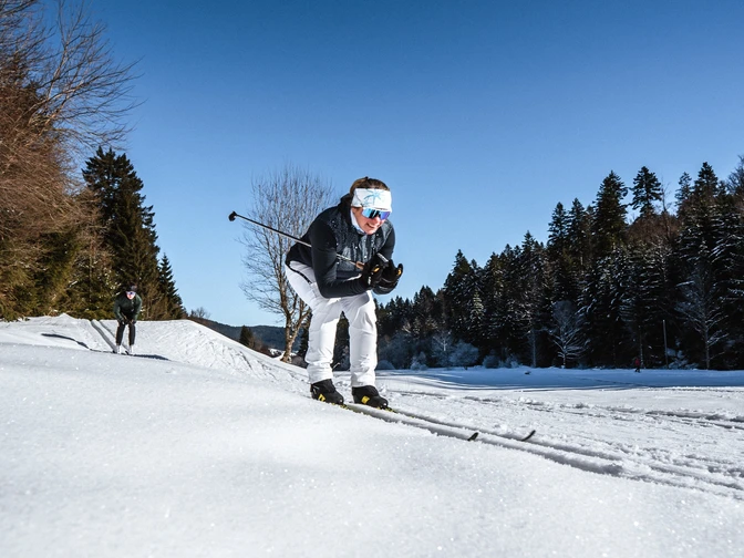 WM-Loipe in Obertal-Buhlbach