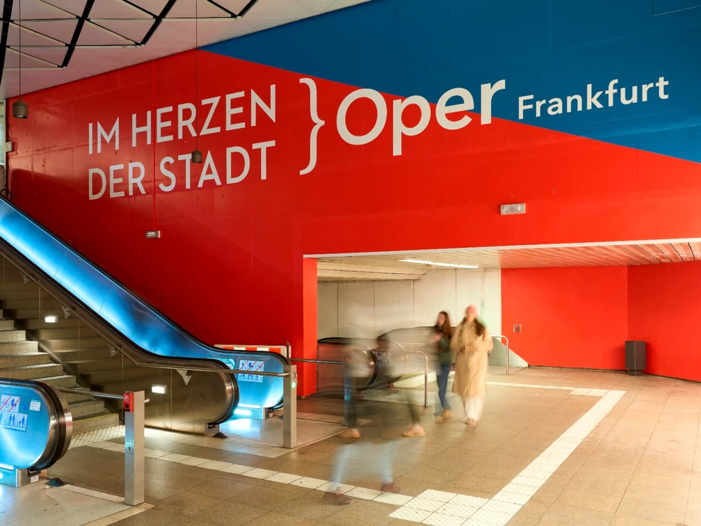 Platzhalterbild Theater Schauspiel Oper Frankfurt U-Bahn-Station Willy-Brand-Platz