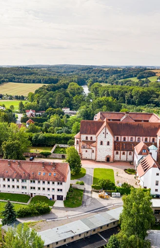 Blick über Wechselburg