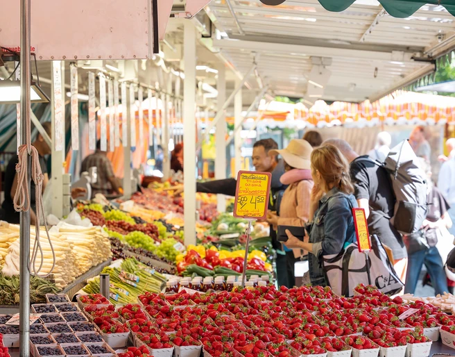 Sachsenhausen weekly market