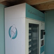 Eisautomat Verkaufsautomat der Wolfenbütteler Eismanufaktur