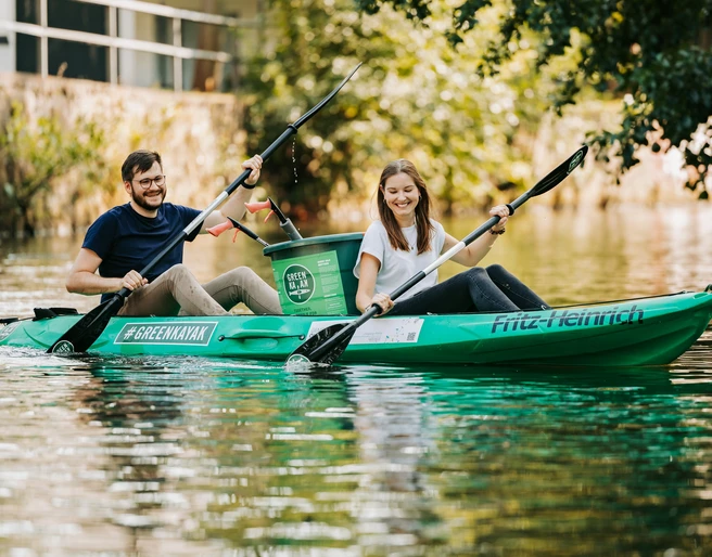 Ihre Tagung & Konferenz in Leipzig – Nachhaltig unterwegs mit GreenKayak Tagung & Konferenz Leipzig Convention – Paddeln für die Umwelt mit GreenKayakMeeting & conference Leipzig Convention – Paddling for the Environment with GreenKayak