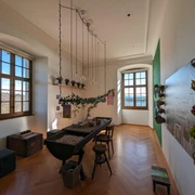 Schloss Heidegg, Ausstellung Riesen und Rosen. Topfpflanzengärtnerei