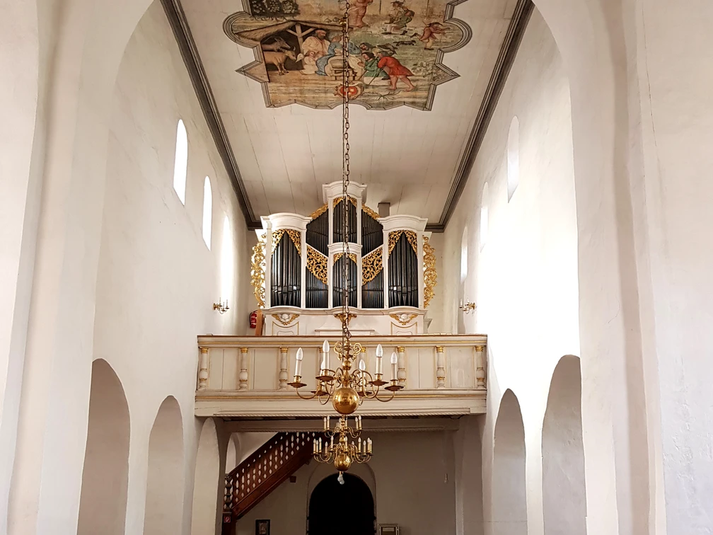 Silbermann-Trampeli-Orgel in St. Kilian Kirche