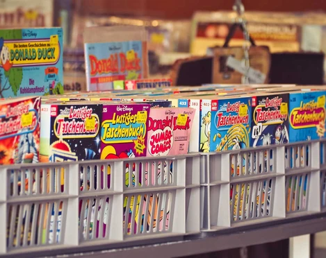 Flohmarkt, Comics