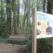 Infotafel am Rastplatz Innerste-Radweg in Salzgitter-Ringelheim