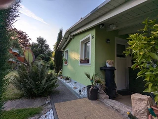 Eingang ins Ferienhaus