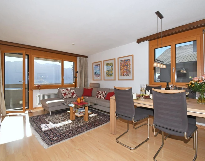 Ferienwohnung Alpenglück Nr. 43 - Wohnzimmer