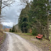Sitzbank am Reichenbach in Klosterreichenbach