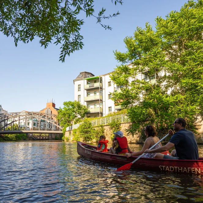 Kanutour auf der Weißen Elster - Wasserstadt Leipzig