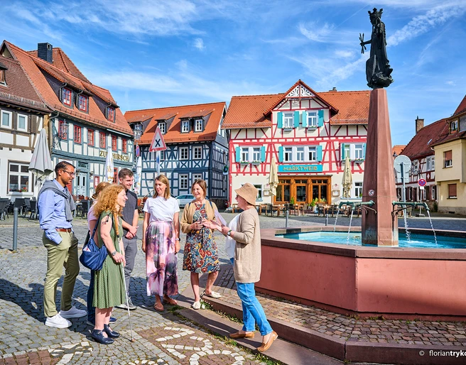 Stadtführung in Oberursel am Marktplatz