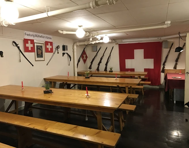 Festung Vitznau-Speisesaal