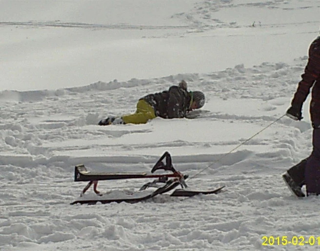 "dem Schnee ganz nah"