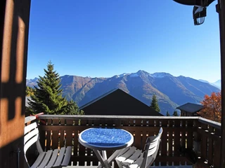 Ferienwohnung Alpina - Ausblick Südbalkon