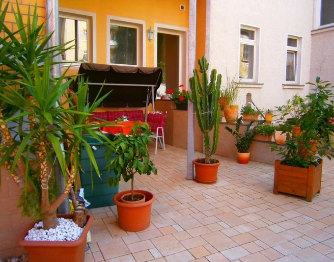 Innenhof Teilansicht