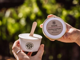 Fichtenspitzeneis vom Seidtenhof in Baiersbronn